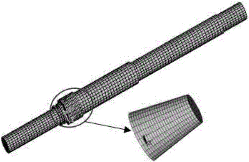 Analytical method of single-faced contact handle-main shaft combination part stiffness based on three-dimensional modified fractal theory