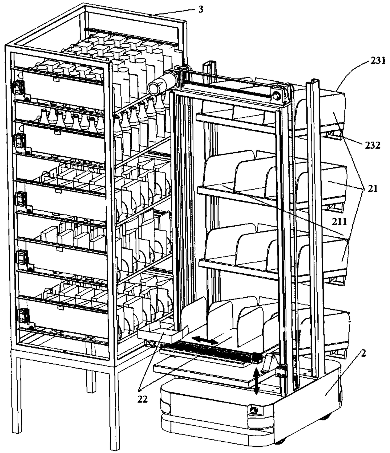 Fruit picking type sorting method