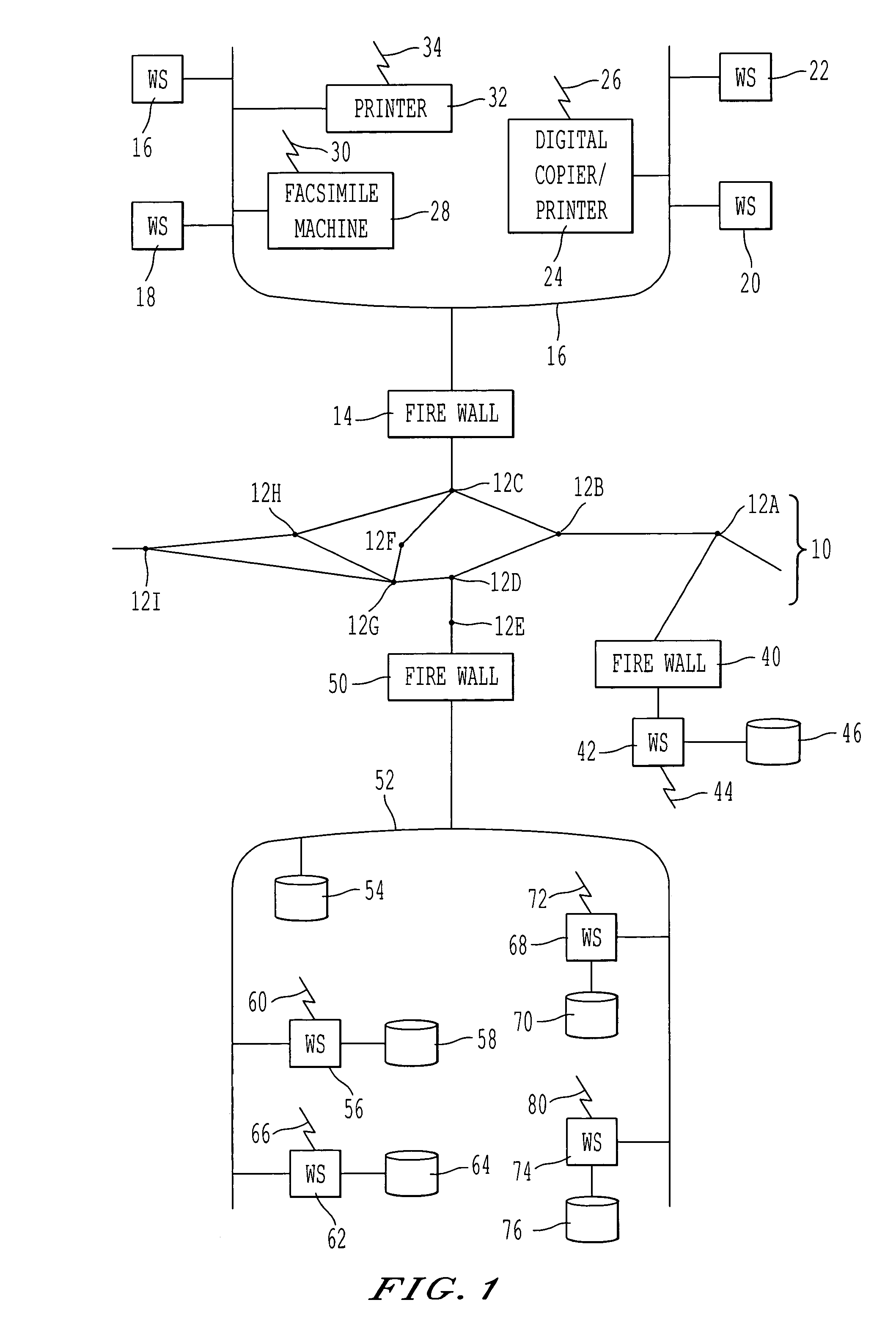 Method and system for diagnosis and control of machines using connection and connectionless modes of communication