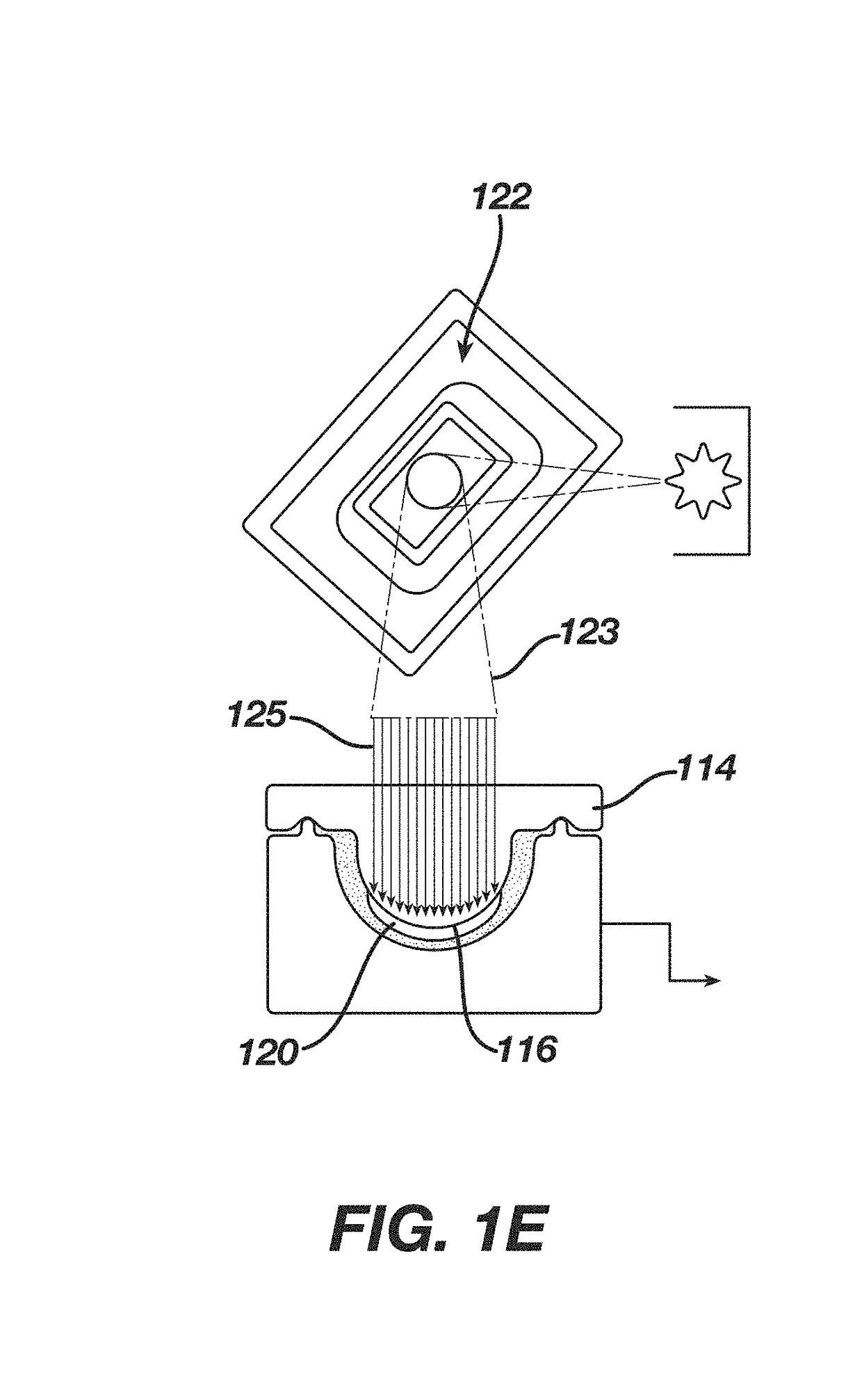 Systems and methods of using absorptive imaging metrology to measure the thickness of ophthalmic lenses