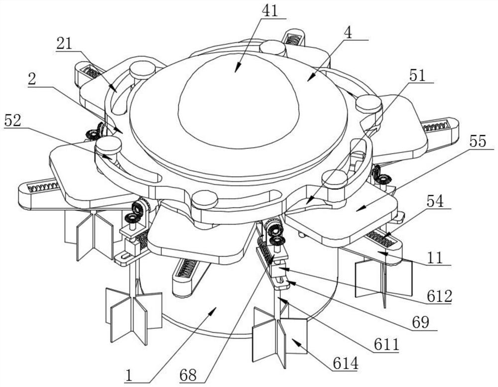 A monitoring device for wave power generation