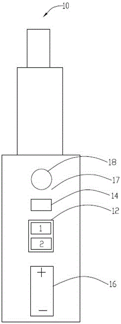 Electronic cigarette and smoking method thereof