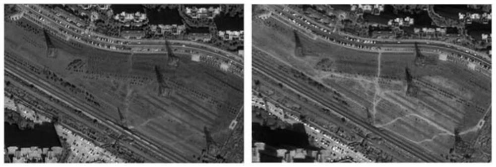 Height extraction method of high-voltage power line tower based on multi-temporal shadow difference