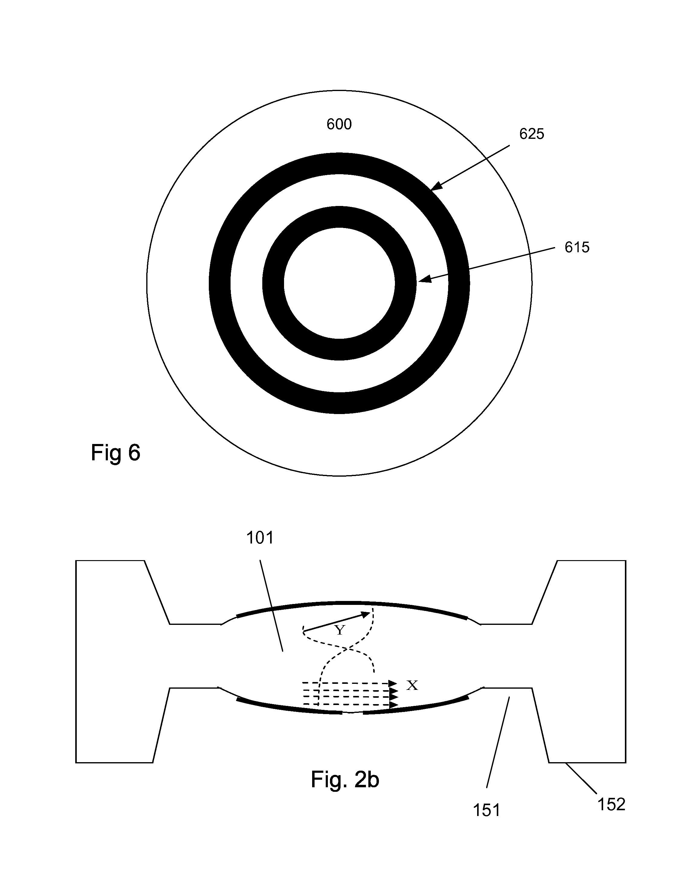 Lateral excitation of pure shear modes