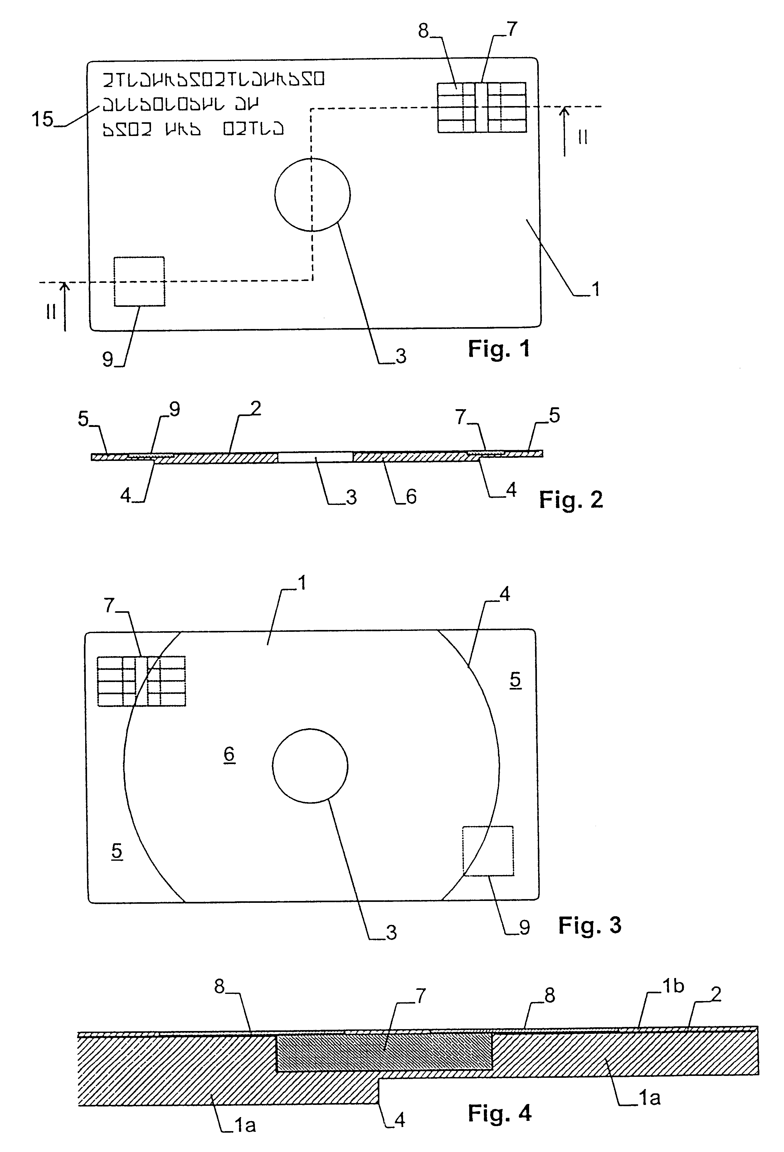 Carrier card capable of storing information data in CD or DVD formats