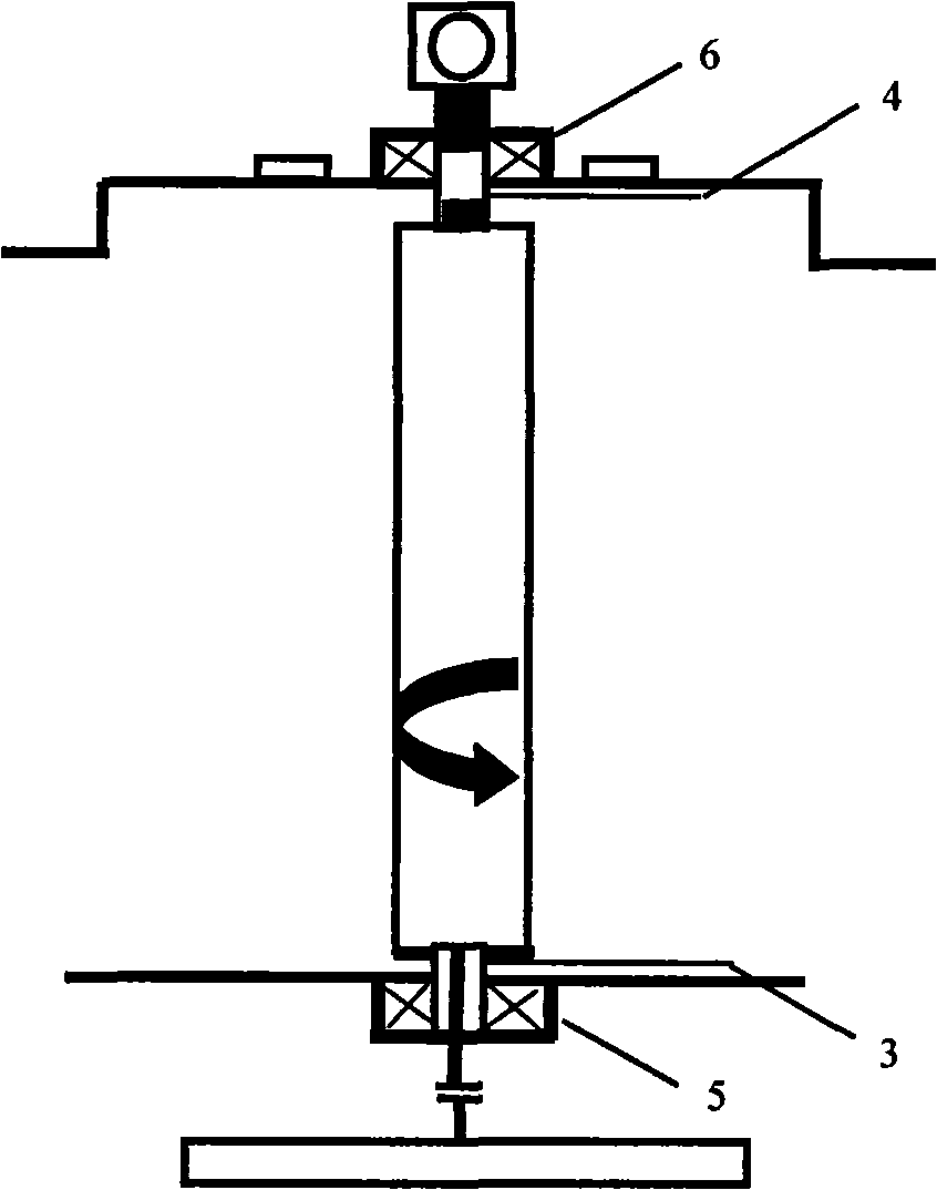 Rotational structure of boiler rotary air heater