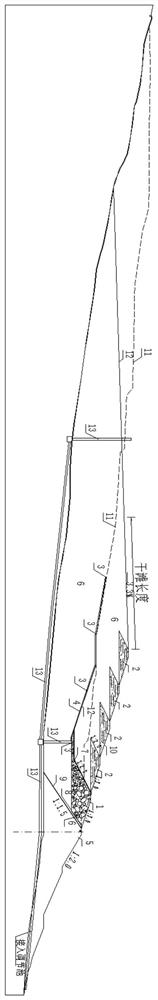 Method for rectifying and reforming potential safety hazards in operation period of upstream type tailing pond