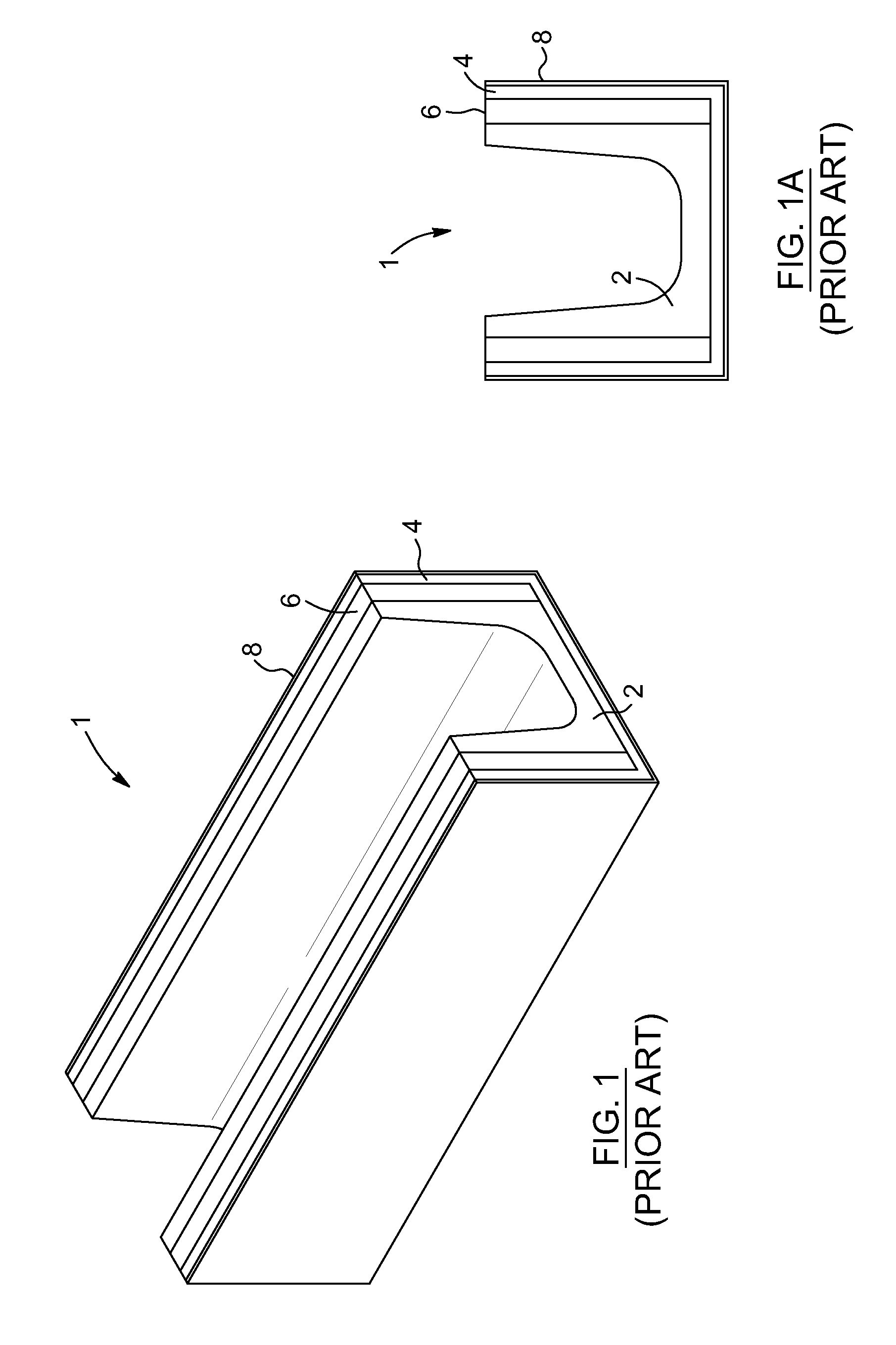 Receptacle for handling molten metal, casting assembly and manufacturing method