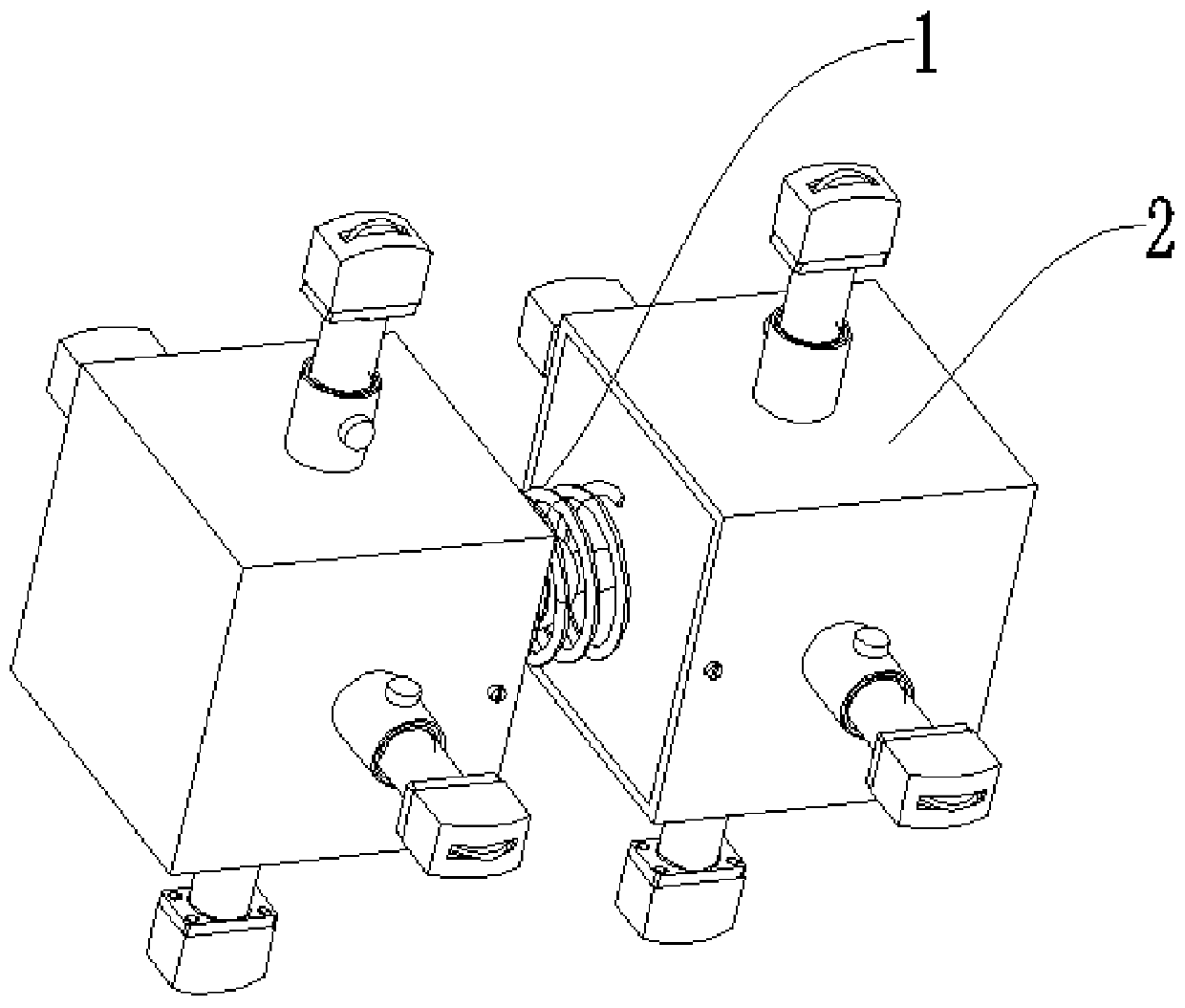 Peristaltic intra-pipeline crawling device and control method thereof