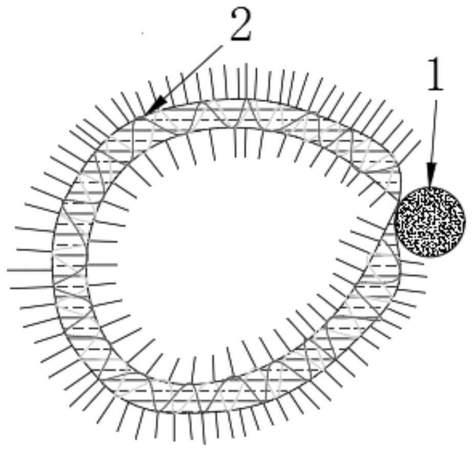 Spiral rope-shaped artificial aquatic plant