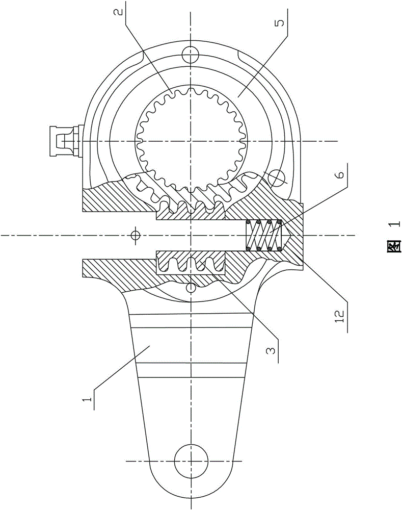 A new type of manual adjustment arm with automatic positioning and locking