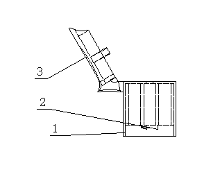 Cosmetic packaging bottle and packaging bottle cap used with same