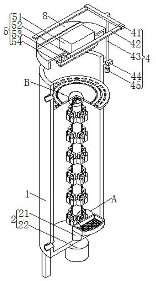 Efficient extraction tower