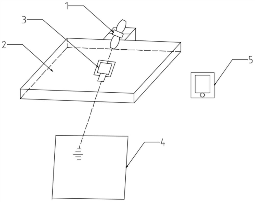 Experimental device and experimental method for measuring viscosity coefficient of liquid