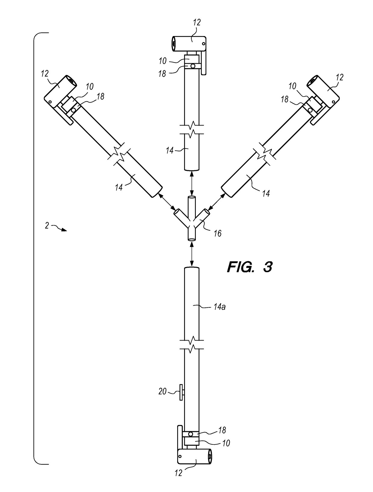 Tire Pressure Transfer Hose Assembly