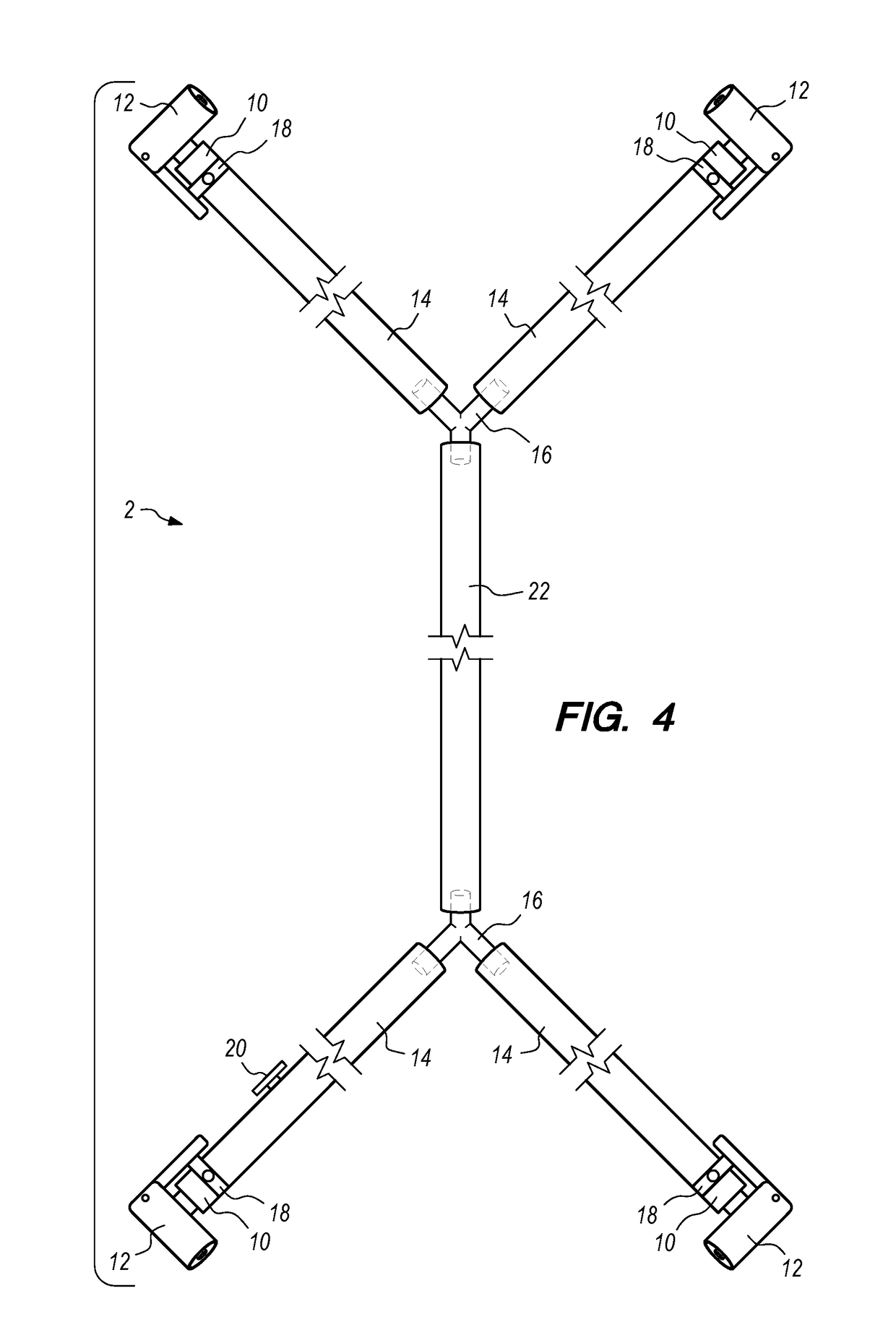 Tire Pressure Transfer Hose Assembly