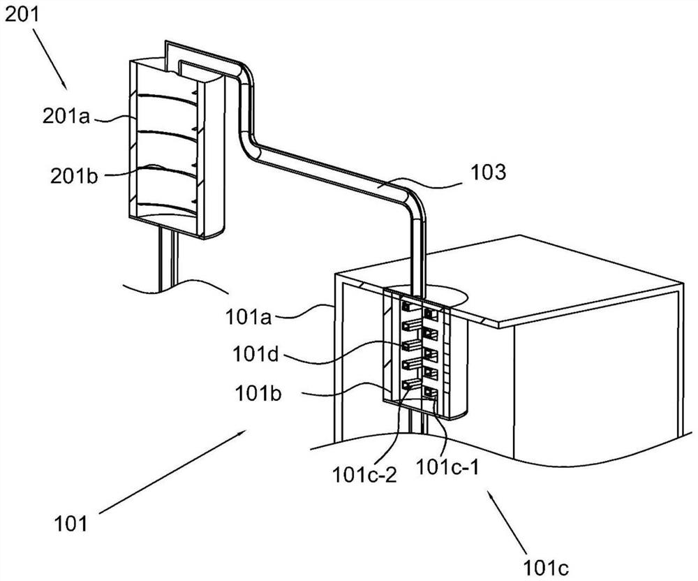 An automatic water circulation system for a thermal power plant