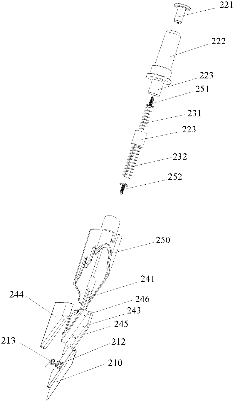 Juice extractor with cleaning device