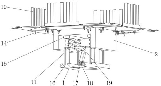 Supporting operation platform for high-rise steel structure construction and mounting method of supporting operation platform