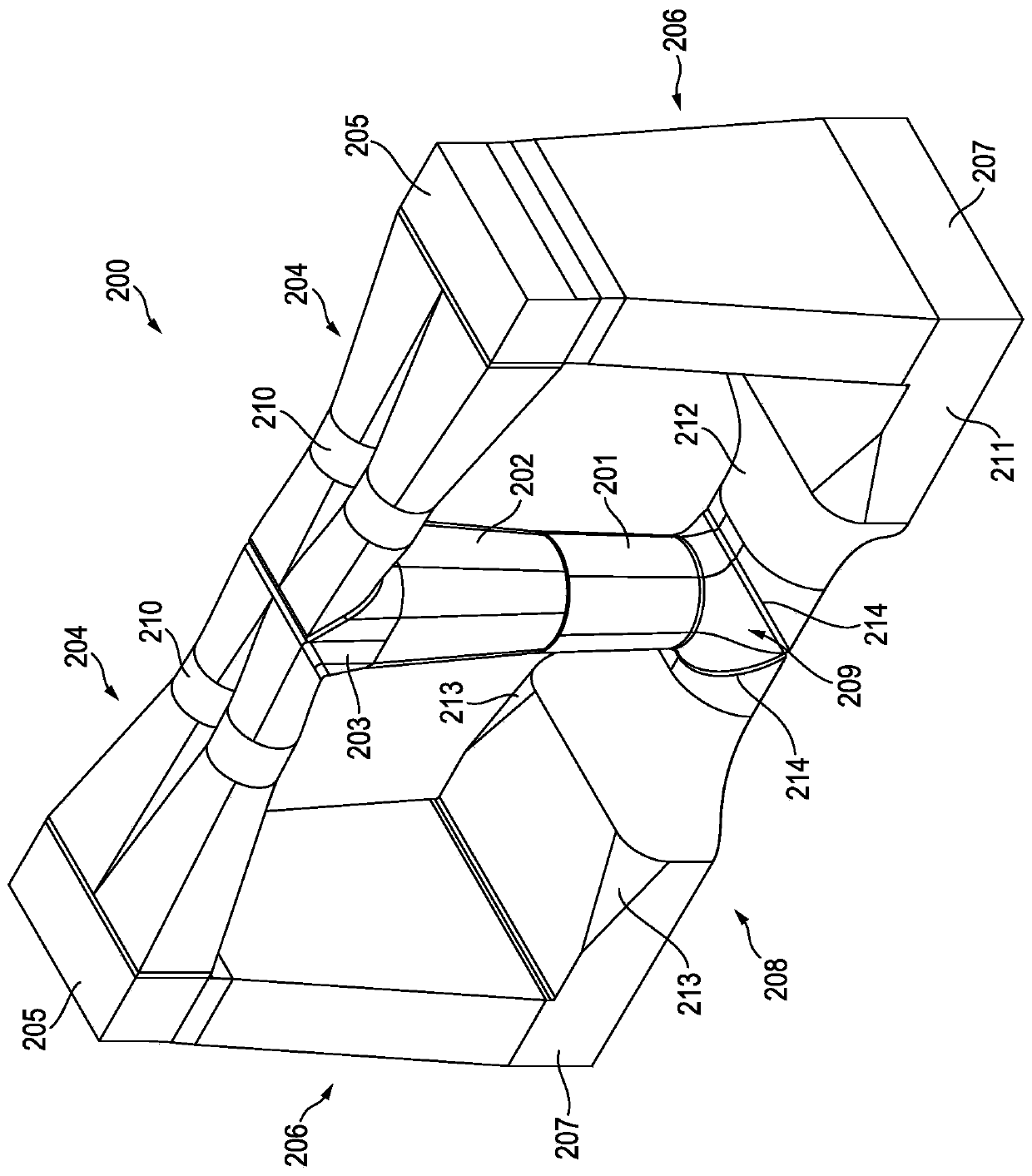 Recirculating vertical wind tunnel