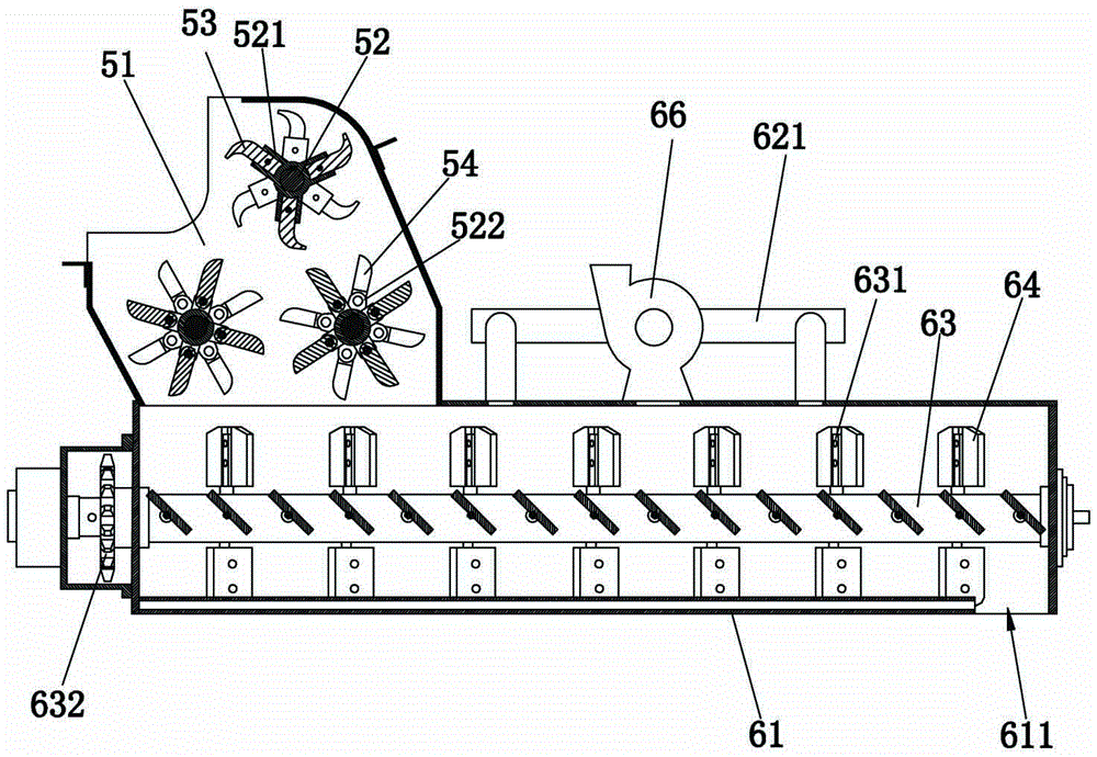 Humus soil treatment device