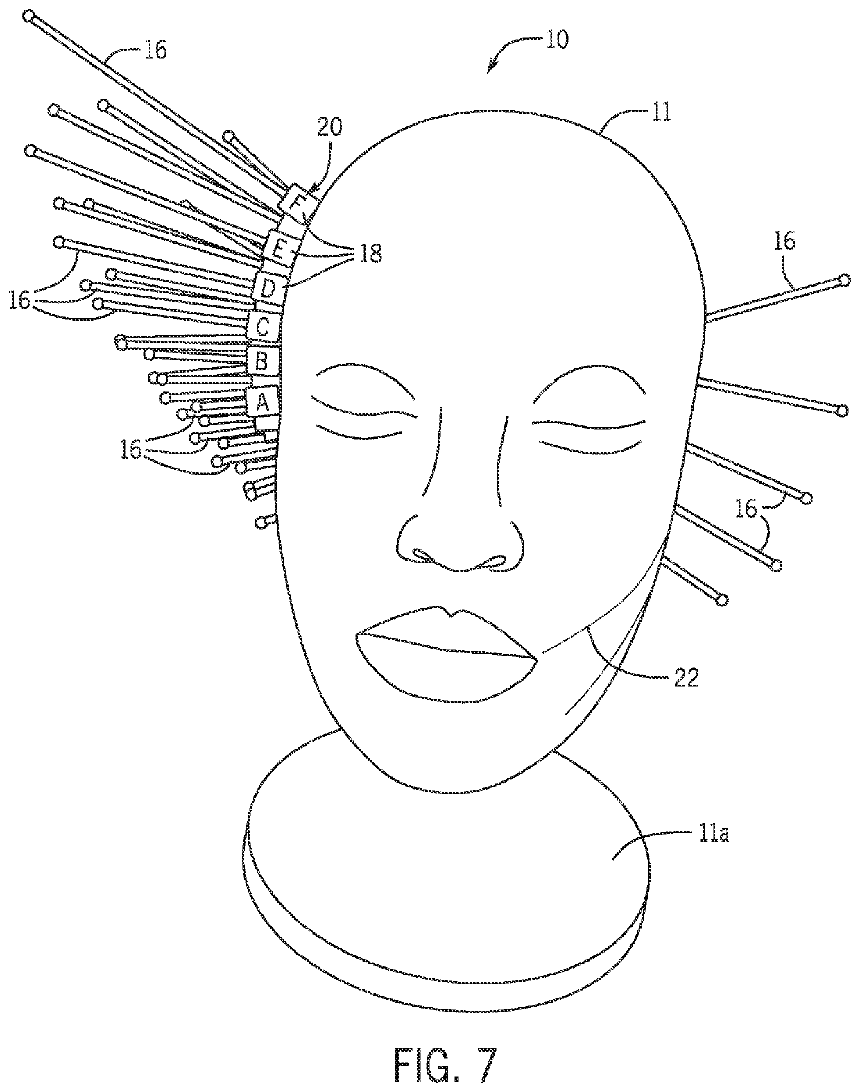 Educational hairstyling apparatus, system, and method