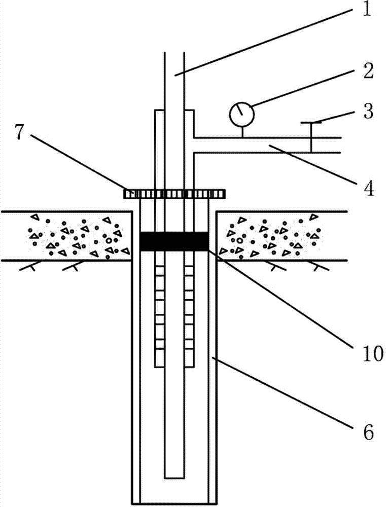 Construction method for covering layer closed porthole high-pressure curtain grouting