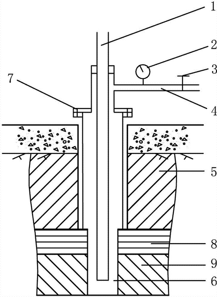 Construction method for covering layer closed porthole high-pressure curtain grouting