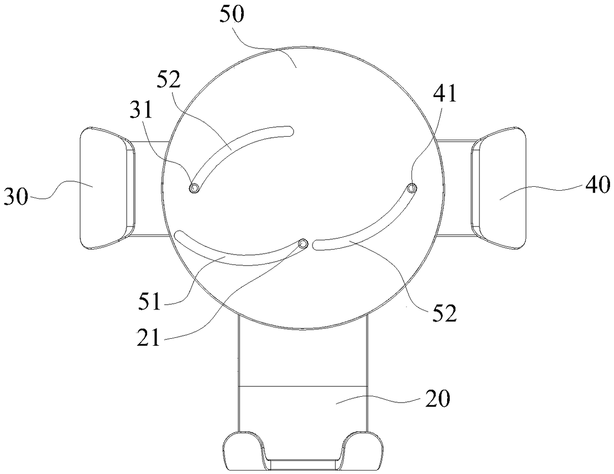 Gravity bracket