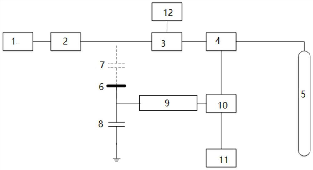 Cable defect detection system and method based on pulse sine wave