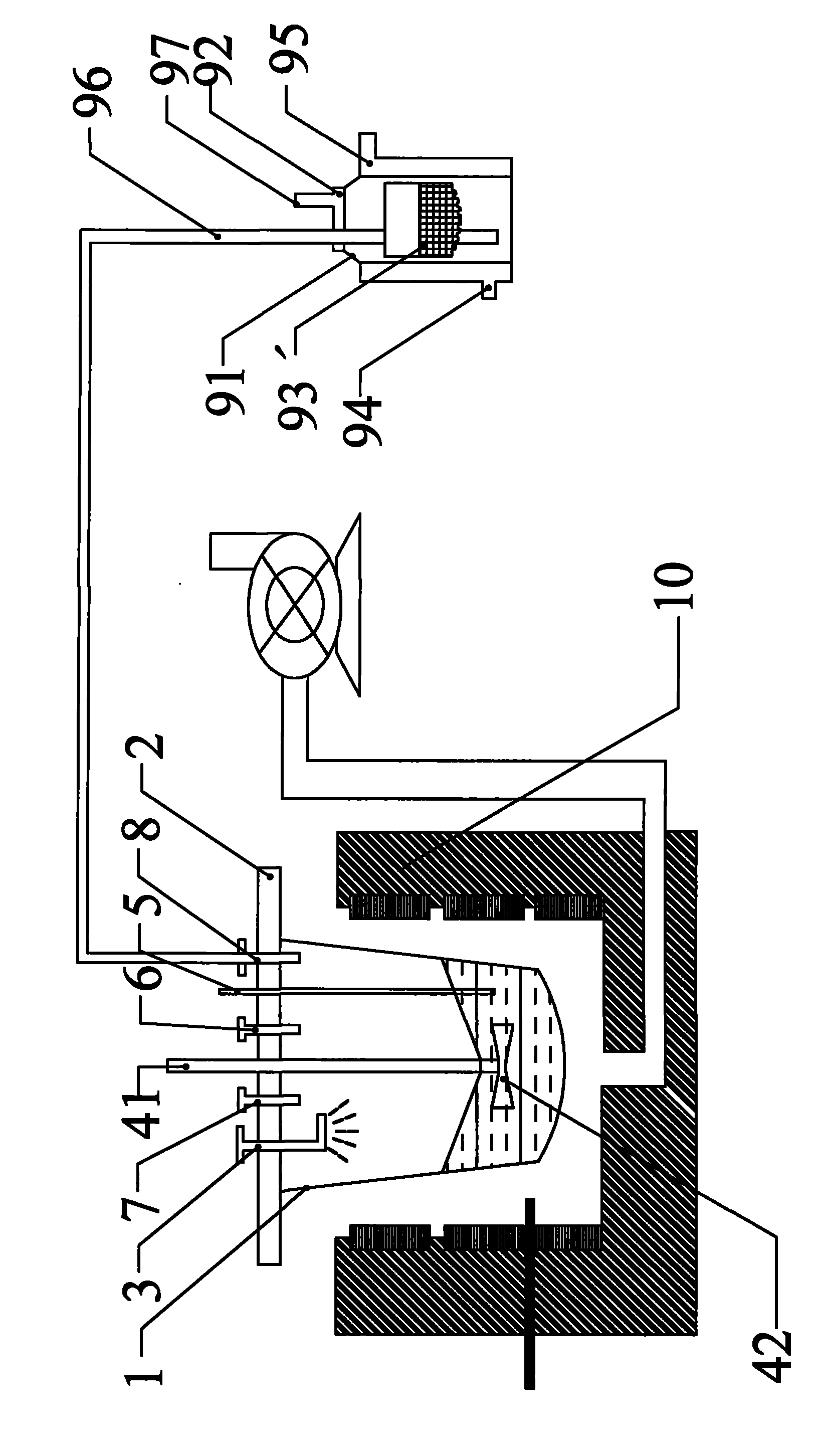 Production method and production device of tantalum powder