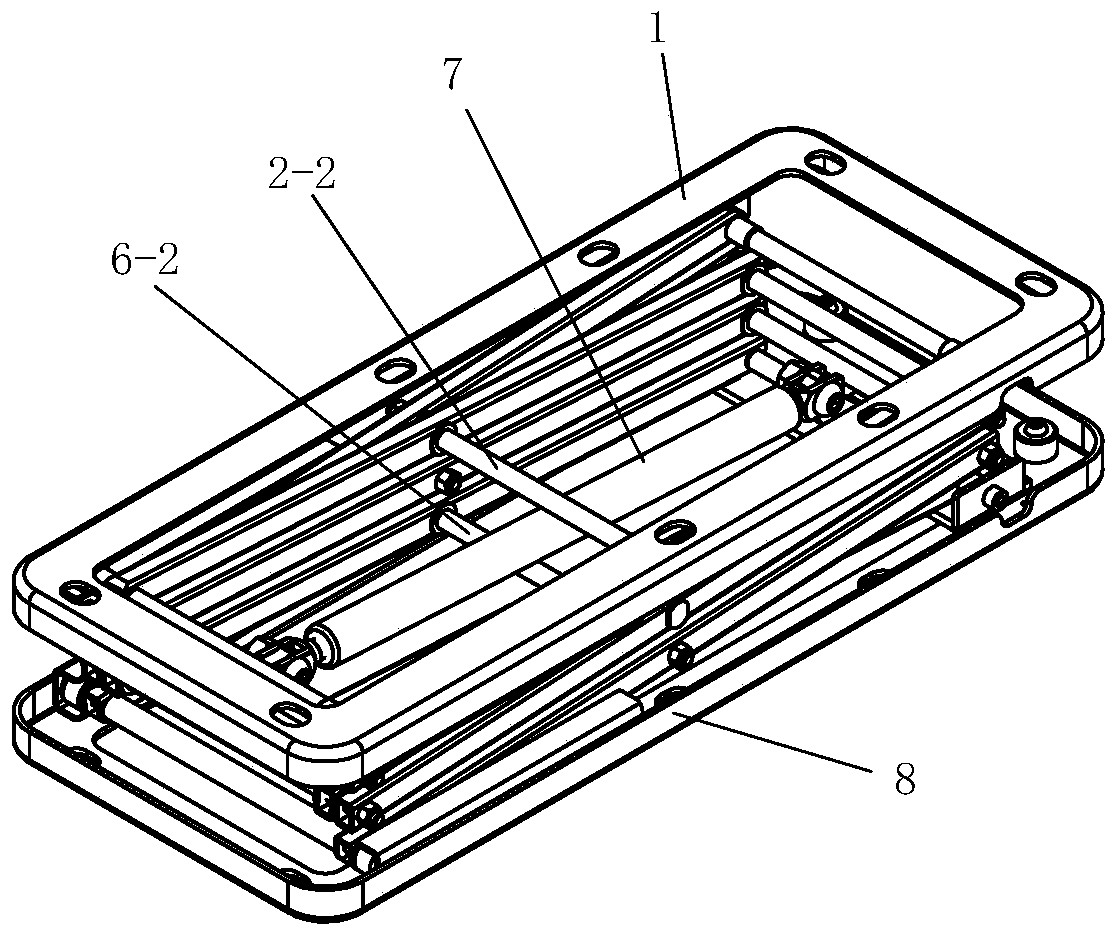 Lifting support frame and display appliance