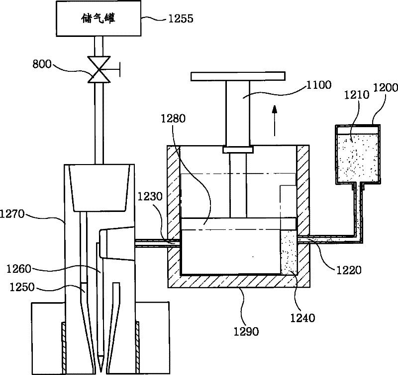 Device used for controlling liquid crystal dripping