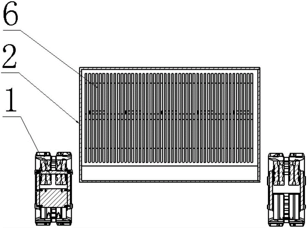 Seabed mineral collecting device based on wall attachment effect and mineral collecting method thereof