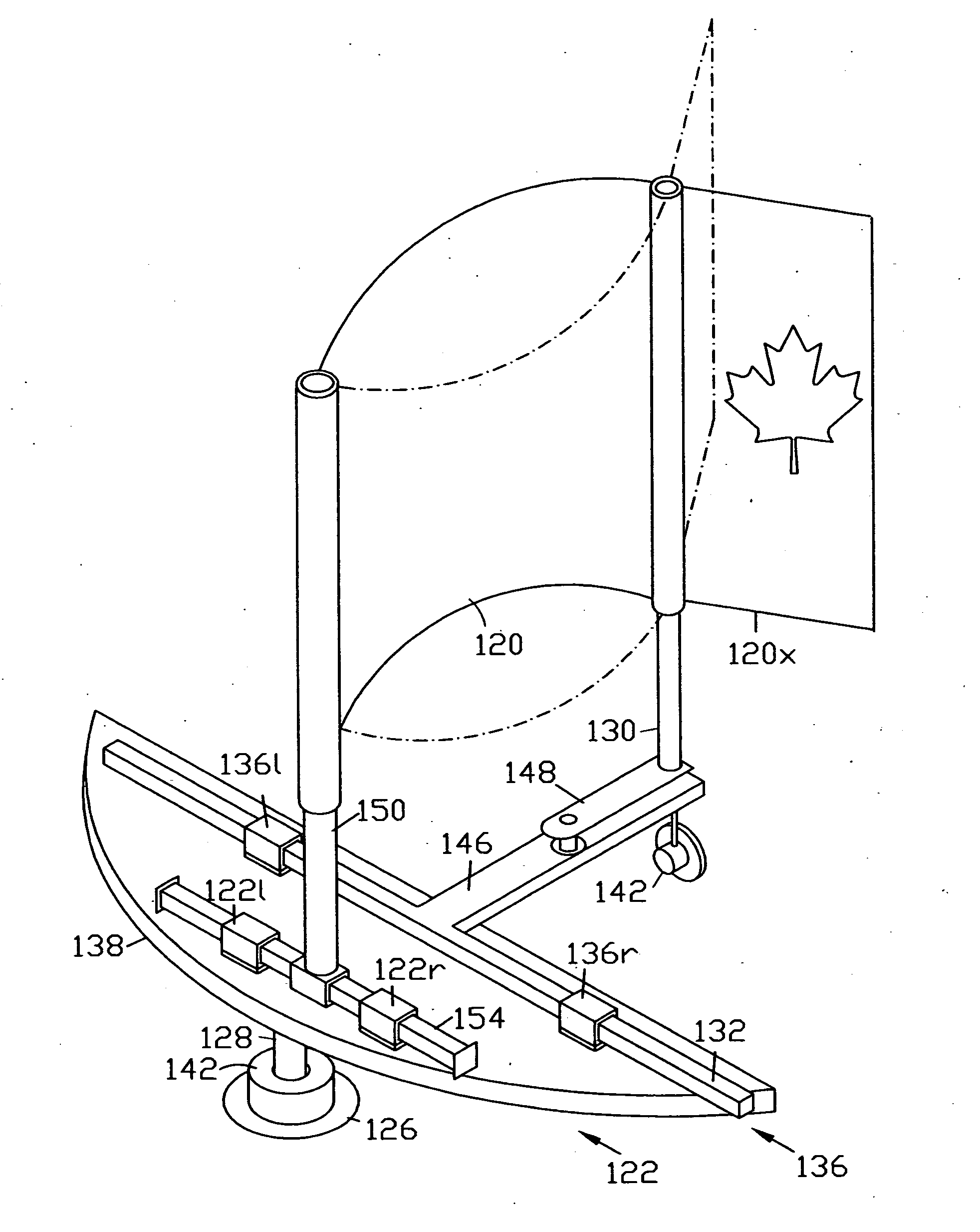 Variable foil machine