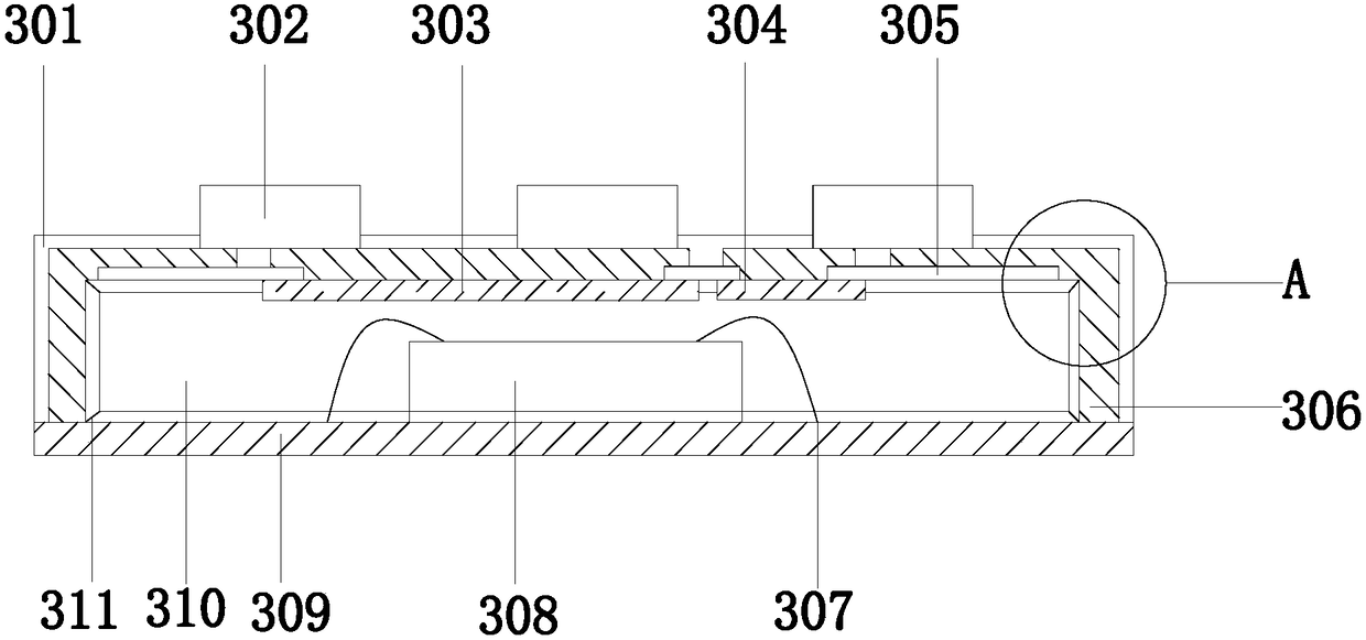 Bipolar integrated circuit chip based on groove dielectric isolation