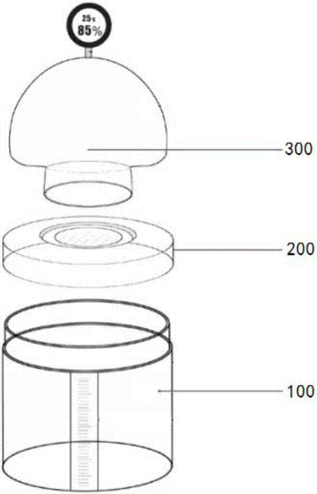 Edible mushroom culturing device