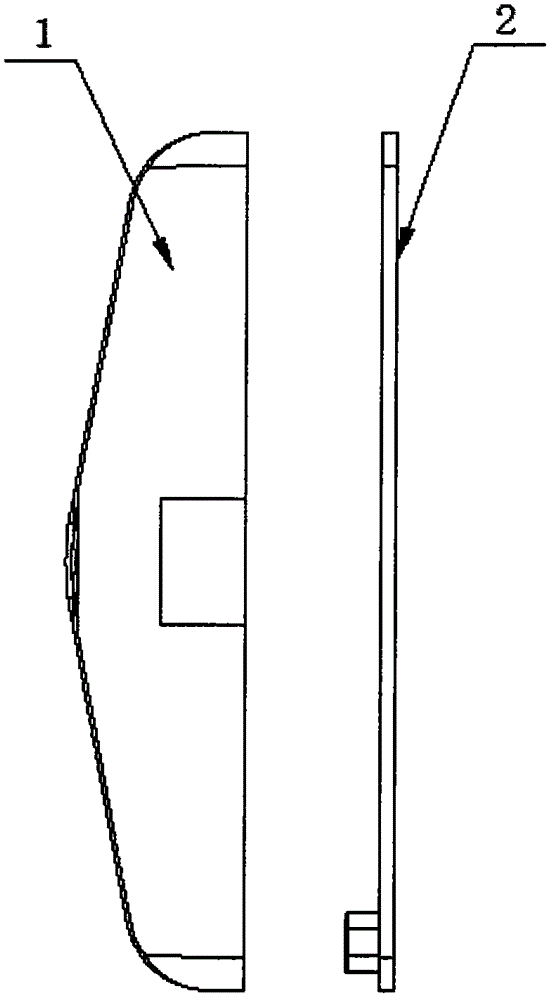 Automobile driving vision assisting device and system process of same