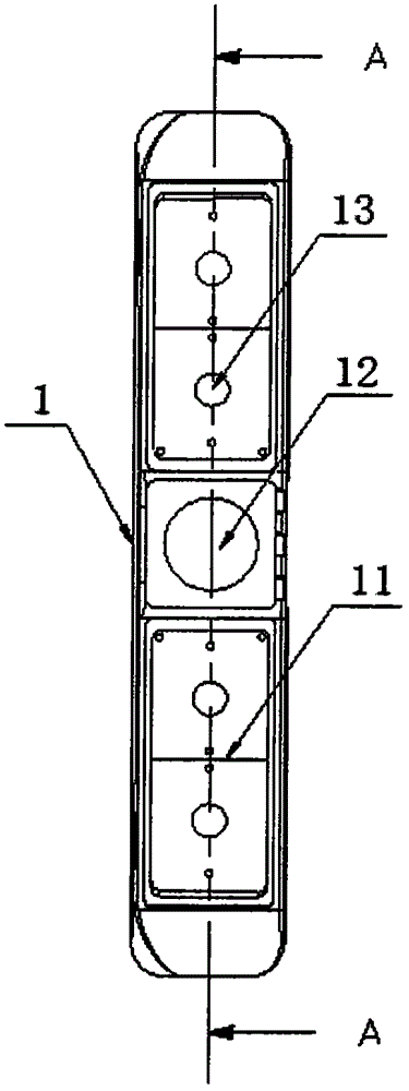 Automobile driving vision assisting device and system process of same