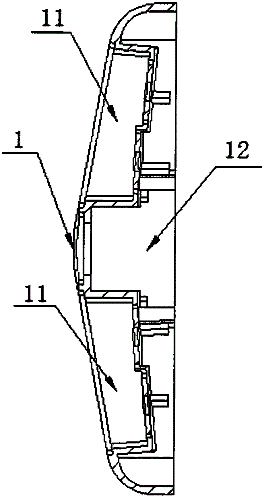 Automobile driving vision assisting device and system process of same