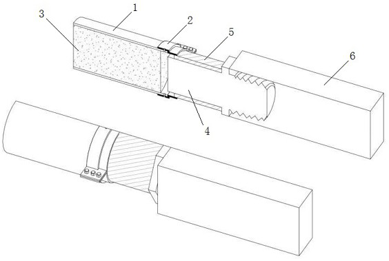 A kind of concrete and frp bonding interface shear strength and stiffness testing device and method