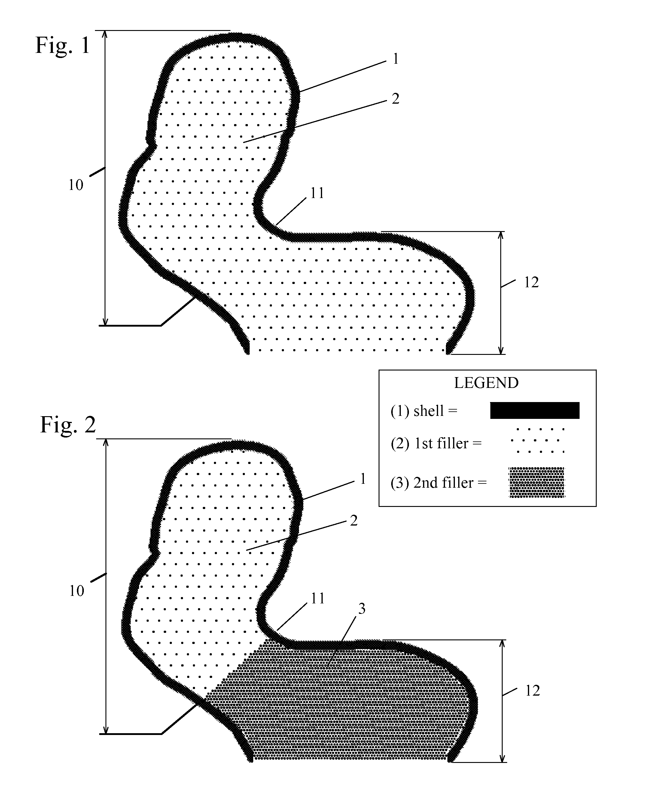 Concha-fitting custom earplug with flexible skin and filler material