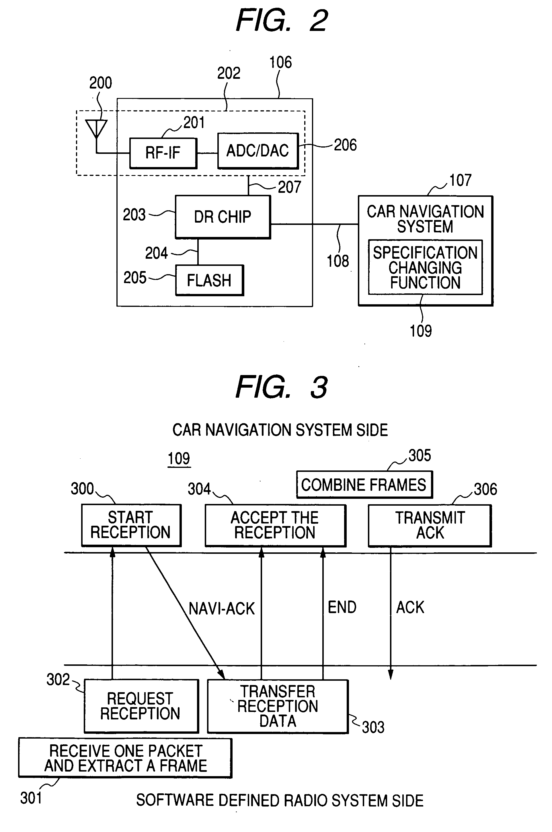 Software defined radio unit and vehicular information system