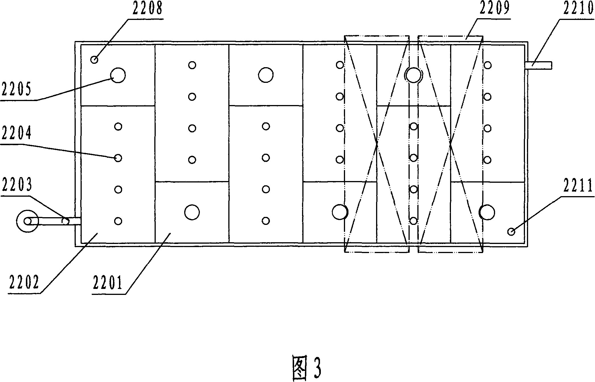 Treatment method for jamesonite and equipment thereof