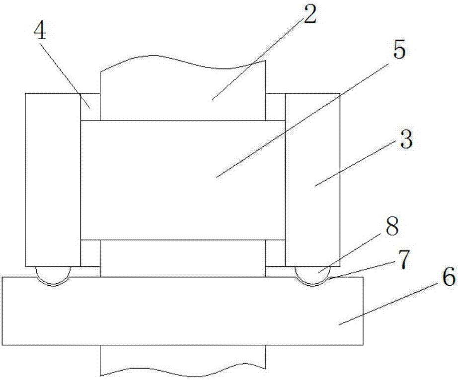 Radial drilling machine convenient to adjust