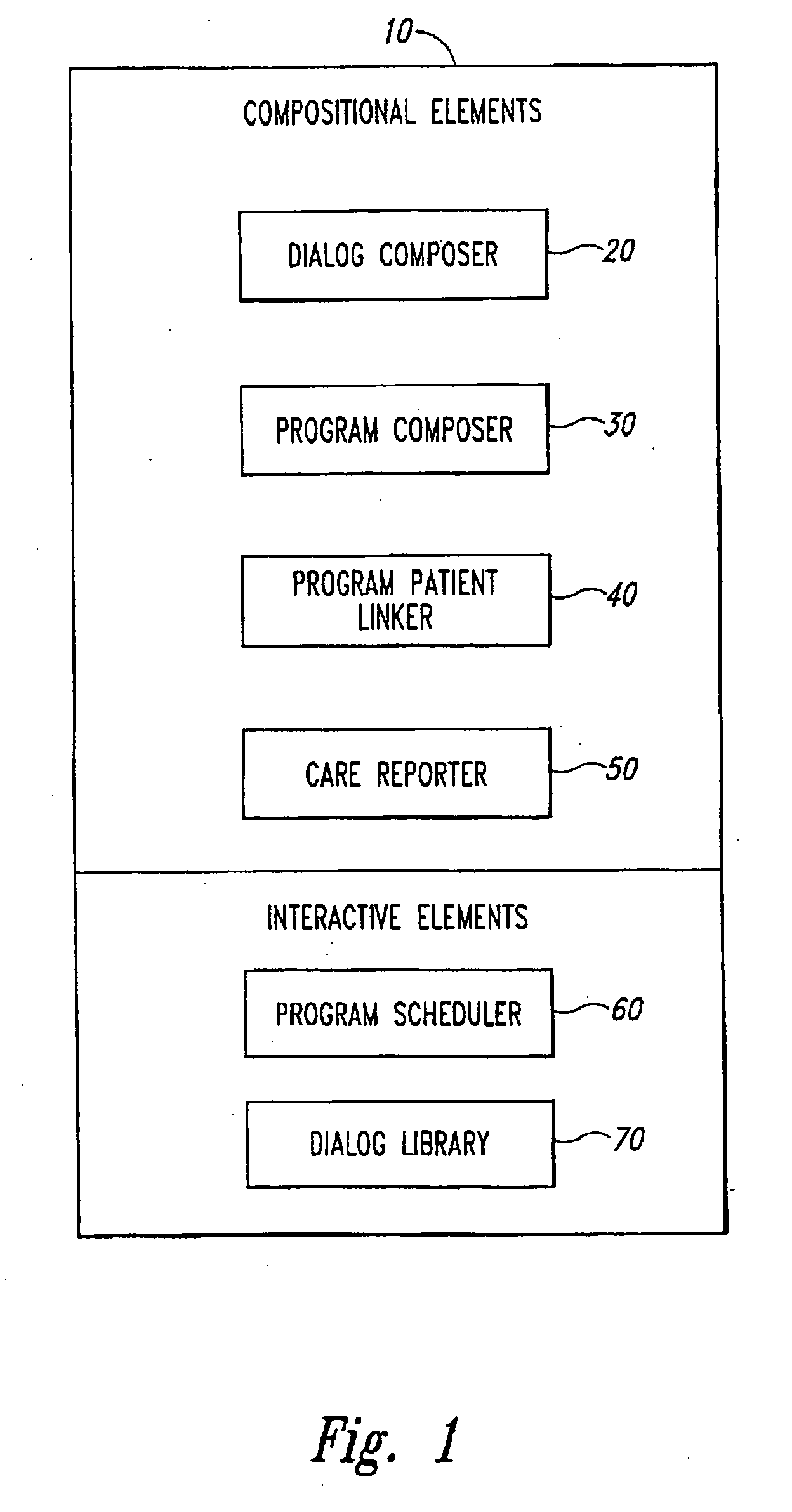 Interactive patient communication development system for reporting on patient healthcare management