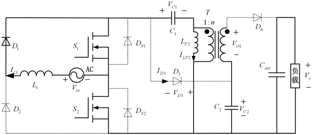 A Magnetically Coupled Single-Phase High Gain Bridgeless Power Factor Correction Circuit