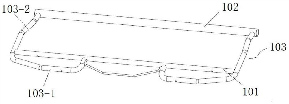 High-strength automobile rear-row seat framework