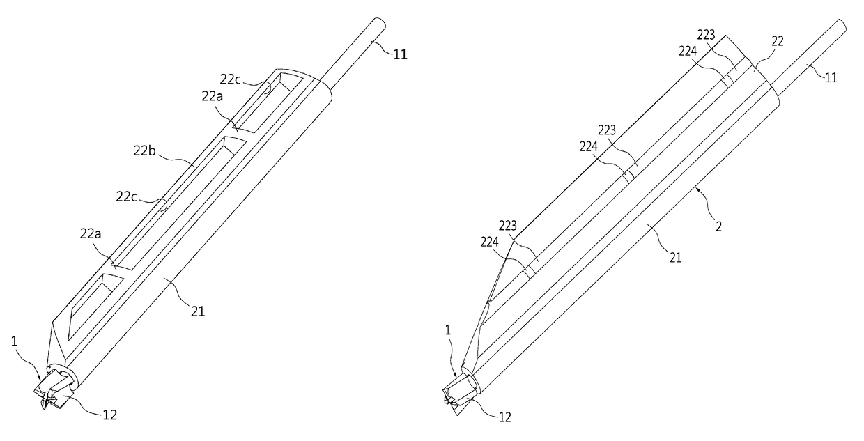 Cutting apparatus of a cutting system using a robot