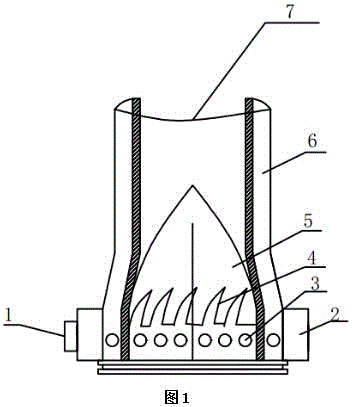 Self-pressure-reducing type dissolved gas releaser for sewage treatment